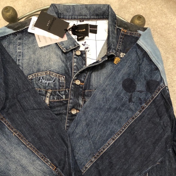 Desigual Disney Jean jacket NWT - Picture 12 of 16